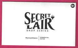MTG Secret Lair Mycosynthwave [SEALED RAINBOW FOIL] Magic the Gathering - Image 1