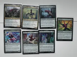 MTG Magic the Gathering TCG Karten Marvel Spider-man Deutsch 7 Karten - Image 1
