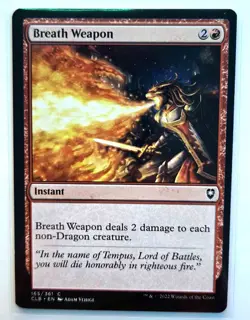 MTG Commander Legends: Battle for Baldur's Gate Breath Weapon NM/M - Image 1