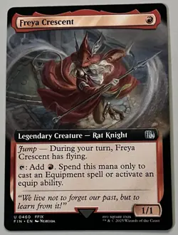 MTG Final Fantasy Freya Crescent Legendary Creature UNCOMMON REGULAR #0460 - Image 1