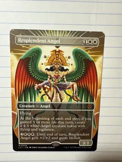 Resplendent Angel (Borderless) The Lost Caverns of Ixalan Regular - Image 1