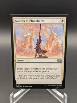 Swords to Plowshares Commander: Tarkir: Dragonstorm Regular - Image 1