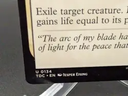 Swords to Plowshares Commander: Tarkir: Dragonstorm Regular - Image 2