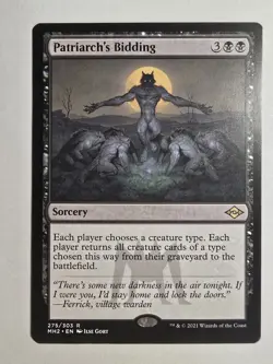 Patriarch's Bidding Modern Horizons 2 Regular Magic The Gathering - Image 1