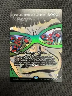 MTG Spider-Man Doc Ock, Armed And Dangerous Borderless Foil English - Image 1