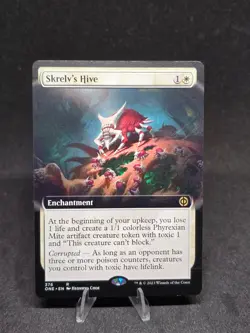 MTG Skrelv's Hive 376 Phyrexia All Will Be One Rare Showcase NM - Image 1