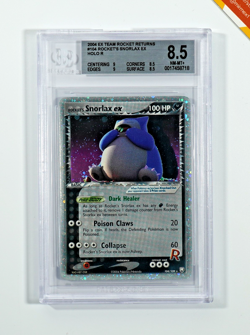 Pokemon BGS 8.5 Rocket's Snorlax Ex #104 EX Team Rocket Returns 2004 English - Image 1