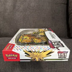 Zapdos EX 151 Collection Box - Scarlet & Violet Pokemon TCG - SEALED - Image 4