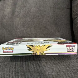 Zapdos EX 151 Collection Box - Scarlet & Violet Pokemon TCG - SEALED - Image 5