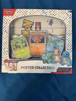 Pokemon TCG Scarlet & Violet 151 Poster Collection Box - Image 1