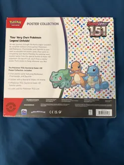 Pokemon TCG Scarlet & Violet 151 Poster Collection Box - Image 2