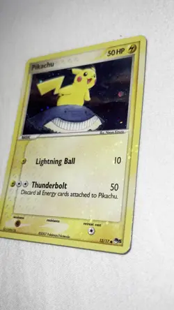2007 Pokemon - Pikachu 12/17 POP Series 5 Holo With Single Swirl - (Not Graded) - Image 2