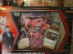 Pokemon Black Bolt & White Flare Poster Collection & Team Rocket Mewtwo Ex Box - Image 3