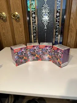 Pokemon Scarlet & Violet Destined Rivals Booster Bundle (Lot of 4) (Sealed) - Image 1