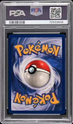 1999 POKEMON BASE SET UNLIMITED #44 BULBASAUR PSA 9 - Image 2