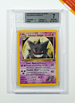 Pokemon BGS 7 Sabrina's Gengar #29 Gym Challenge Unlimited 2000 English - Image 1
