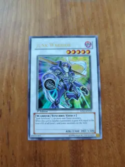 Yu-Gi-Oh! Junk Warrior 5DS1-EN041 Ultra Rare 1st Edition LP - Image 1