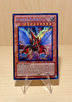 Yugioh / Winged Kuriboh LV9 / LCGX-EN043 / Secret Rare - Image 1