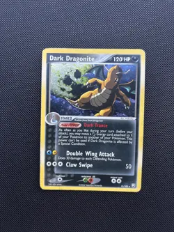 Pokemon Card Holo Dark Dragonite 15/109 EX Team Rocket Returns - Image 1
