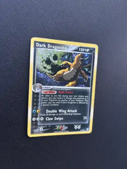 Pokemon Card Holo Dark Dragonite 15/109 EX Team Rocket Returns - Image 3