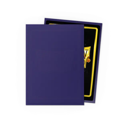 1 pack of 100 Dragon Shield Night Blue Matte Standard Sized Card Sleeves - Image 2