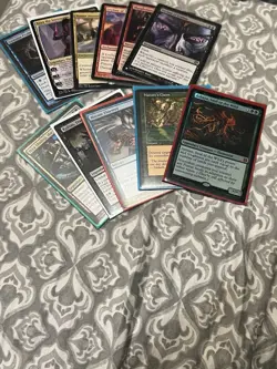 Magic The Gathering Lot Of 11 Cards Includes Rares And Mythics - Image 1