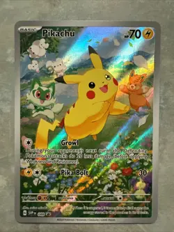 Pikachu 088 Sv: Scarlet & Violet Promo Cards Illustrator Rare Holo Pokemon TCG - Image 1