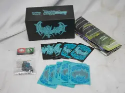 Pokemon Cards Sun & Moon Ultra Prism Elite Blue Trainer - Box +Dice + extras - Image 1