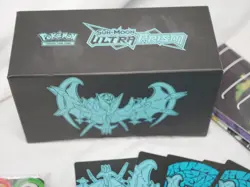 Pokemon Cards Sun & Moon Ultra Prism Elite Blue Trainer - Box +Dice + extras - Image 2