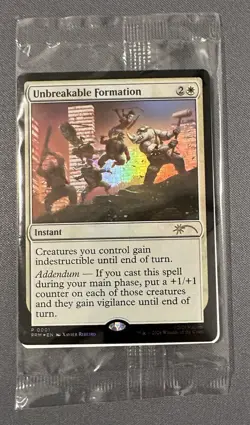 Magic The Gathering x TMNT 2025 NYCC Exclusive Promo Card - Still Sealed - Image 1