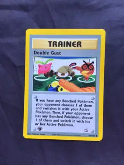 Pokemon Cards: Neo Genesis 1st Edition Common: Double Gust 100/111 - Image 1