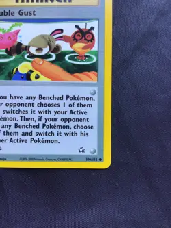 Pokemon Cards: Neo Genesis 1st Edition Common: Double Gust 100/111 - Image 4