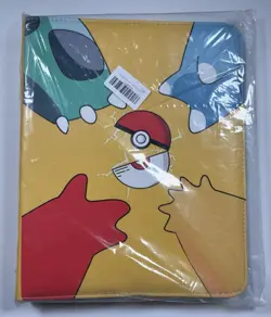 Pokemon TCG Games Card Binder 9 Pocket Trading Cards 900 Pockets Yellow - Image 2