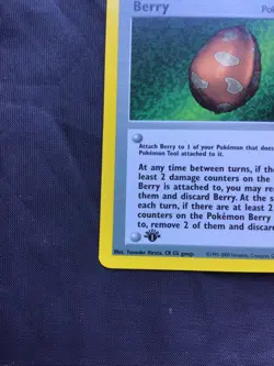 Pokemon Cards: Neo Genesis 1st Edition Common: Berry 99/111 - Image 5