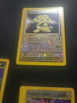 Best of Game Promo Pokemon 3 Cards 2002 Electabuzz, Rockets Scizor Sneasel UG10 - Image 2