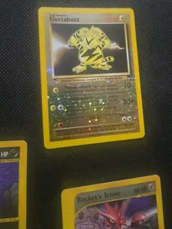 Best of Game Promo Pokemon 3 Cards 2002 Electabuzz, Rockets Scizor Sneasel UG10 - Image 3