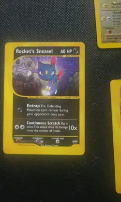 Best of Game Promo Pokemon 3 Cards 2002 Electabuzz, Rockets Scizor Sneasel UG10 - Image 5