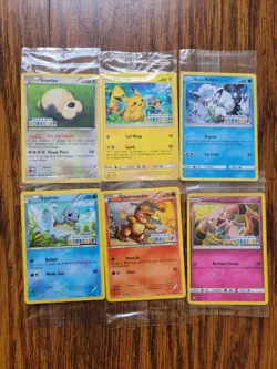 Pokemon Snorlax/Pikachu Build-A-Bear Promo Cards SEALED - Image 1