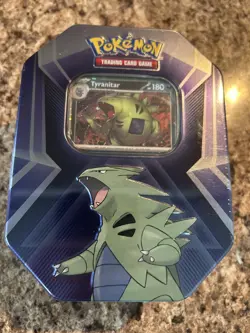 Pokemon Trading Cards Tyranitar Triple Whammy TIN NEW MIB - Image 1