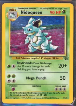 Pokemon Cards - Nidoqueen 7/64 - Jungle Set - eBay Live Sun 12th 6:30pm - Image 1