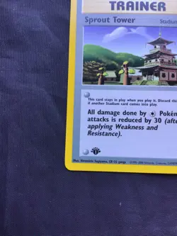 Pokemon Cards: Neo Genesis 1st Edition Uncommon: Sprout Tower 97/111 - Image 5