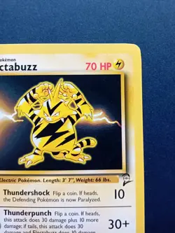 Pokemon Cards: Base Set 2 Rare: Electabuzz 24/130 - Image 4