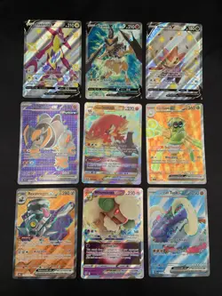 Pokemon Card Lot Full Art EX Shiny V Star Ultra Rare NM/LP Pokemon Cards - Image 1