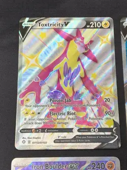 Pokemon Card Lot Full Art EX Shiny V Star Ultra Rare NM/LP Pokemon Cards - Image 2