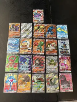 Pokemon Card Ex Ultra Rare 21x Lot Collection Double Rares Walking Wake Etc - Image 1