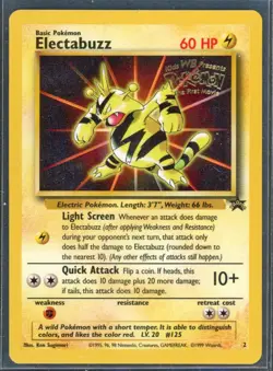 Pokemon Cards - Electabuzz 2 - Black Star Promo - eBay Live Sun 12th 6:30pm - Image 1