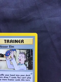 Pokemon Cards: Neo Genesis 1st Edition Uncommon: Professor Elm 96/111 - Image 3