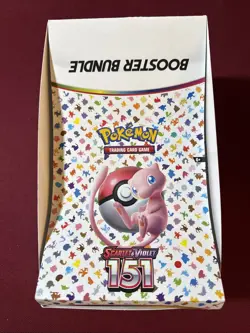 Pokemon Scarlet & Violet -EMPTY 151 Booster Bundle Display BOX ONLY, *No cards* - Image 1