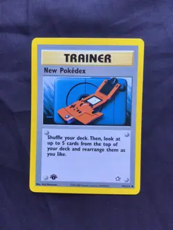 Pokemon Cards: Neo Genesis 1st Edition Uncommon: New Pokedex 95/111 - Image 1