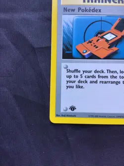 Pokemon Cards: Neo Genesis 1st Edition Uncommon: New Pokedex 95/111 - Image 5